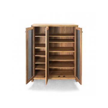 Meuble à chaussures 3 portes Gridwood - Le Dépôt Bailleul