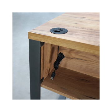 Bureau 3 tiroirs petit modèle Ron - Le Dépôt Bailleul