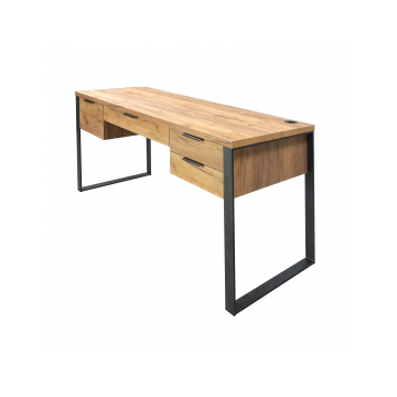 Bureau 4 tiroirs grand modèle Ron - Le Dépôt Bailleul