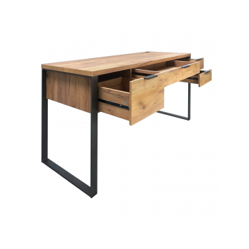 Bureau 4 tiroirs grand modèle Ron - Le Dépôt Bailleul