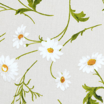 Tissu cretonne Ilona 160cm 140g fleuri - Le Dépôt Bailleul