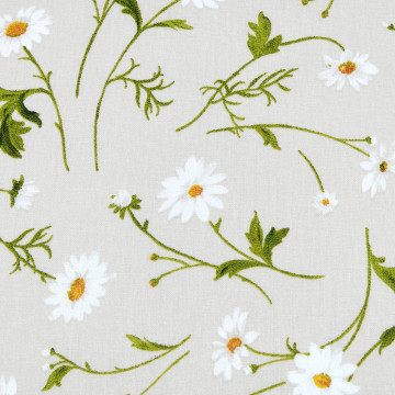 Tissu cretonne Ilona 160cm 140g fleuri - Le Dépôt Bailleul