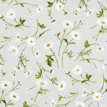 Tissu cretonne Ilona 160cm 140g fleuri - Le Dépôt Bailleul