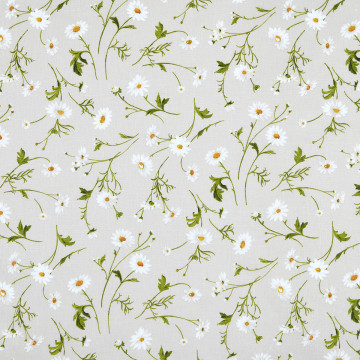 Tissu cretonne Ilona 160cm 140g fleuri - Le Dépôt Bailleul