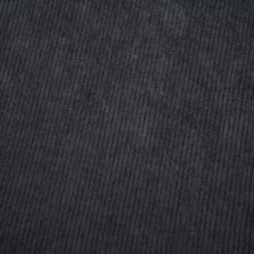 Tissu velours Antonin 145cm 260g anthracite - Le Dépôt Bailleul