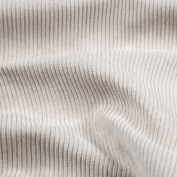 Tissu velours Antonin 145cm 260g écru - Le Dépôt Bailleul