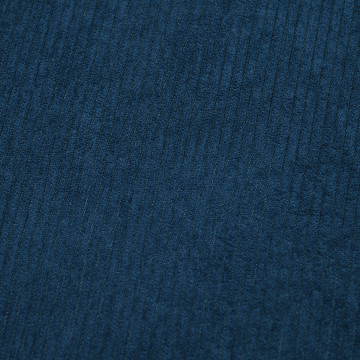 Tissu velours Antonin 145cm 260g bleu pétrole - Le Dépôt Bailleul