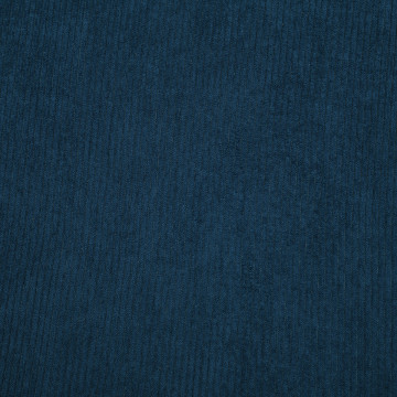 Tissu velours Antonin 145cm 260g bleu pétrole - Le Dépôt Bailleul