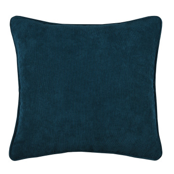 Tissu velours Antonin 145cm 260g bleu pétrole - Le Dépôt Bailleul