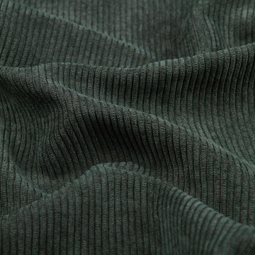 Tissu velours Antonin 145cm 260g kaki - Le Dépôt Bailleul