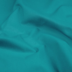 Tissu cretonne Aquitaine 155cm 138g bleu canard - Le Dépôt Bailleul