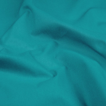 Tissu cretonne Aquitaine 155cm 138g bleu canard - Le Dépôt Bailleul