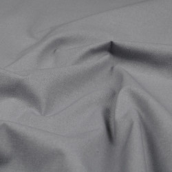 Tissu cretonne Aquitaine 155cm 138g gris souris - Le Dépôt Bailleul