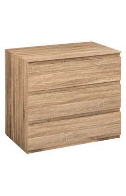 Commode 3 tiroirs 78 cm...