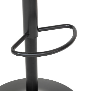 Tabouret de bar ajustable Delek tissu beige Atmosphera - Le Dépôt Bailleul