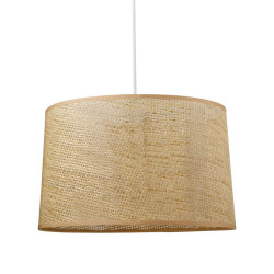 Suspension D35 naturelle effet rotin Ostaria - Le Dépôt Bailleul