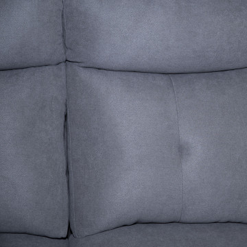 Fauteuil 1 place relax électrique gris Lucas - Le Dépôt Bailleul