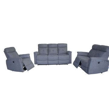 Fauteuil 1 place relax électrique gris Lucas - Le Dépôt Bailleul