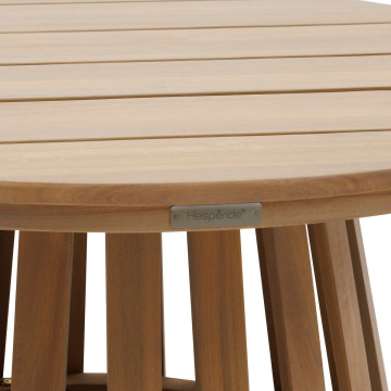 Table basse D80 ronde Osuna acacia Hespéride - Le Dépôt Bailleul