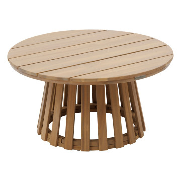 Table basse D80 ronde Osuna acacia Hespéride - Le Dépôt Bailleul