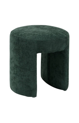 Pouf Jin D38 cm tissu vert...