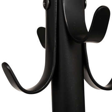 Porte manteaux 8 tiges métal noir Hélix 5five - Le Dépôt Bailleul