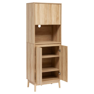 Meuble de cuisine 1 niche et 4 portes Abana 5five - Le Dépôt Bailleul