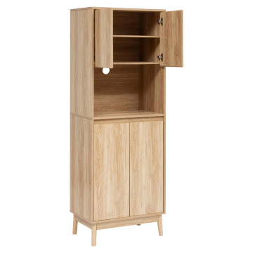 Meuble de cuisine 1 niche et 4 portes Abana 5five - Le Dépôt Bailleul