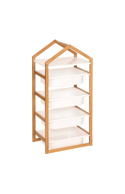 Meuble 4 bacs rangement...