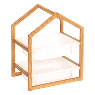 Meuble 2 bacs rangement...