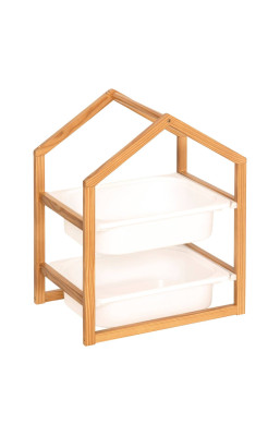 Meuble 2 bacs rangement...