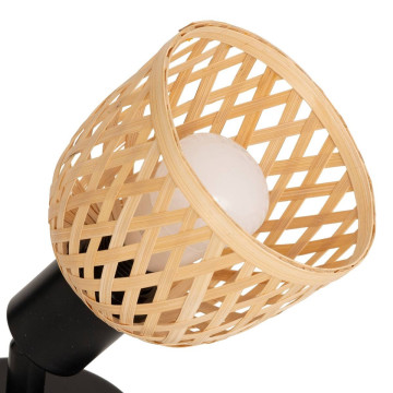 Applique Lio D10 métal et bambou Atmosphera - Le Dépôt Bailleul