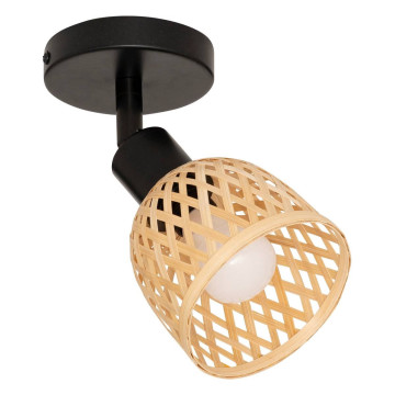 Applique Lio D10 métal et bambou Atmosphera - Le Dépôt Bailleul