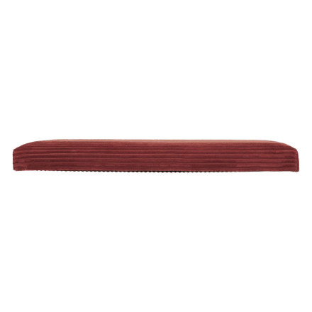 Pouf pliant double Arum côtelé 76 x 38 cm ambre Atmosphera - Le Dépôt Bailleul