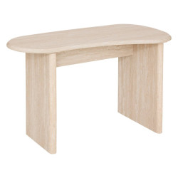 Bureau 120 cm Anaya MDF effet travertin Atmosphera - Le Dépôt Bailleul