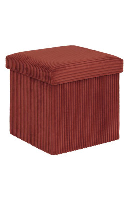 Pouf pliant Arum côtelé 38...