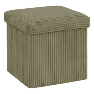 Pouf pliant Arum côtelé 38...