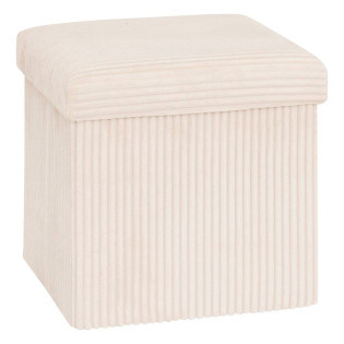 Pouf pliant Arum côtelé 38...
