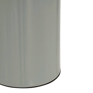 Lampe champignon H24,5 cm Lito métal vert céladon Atmosphera - Le Dépôt Bailleul