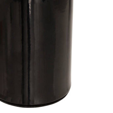 Lampe champignon H24,5 cm Lito métal noir Atmosphera - Le Dépôt Bailleul