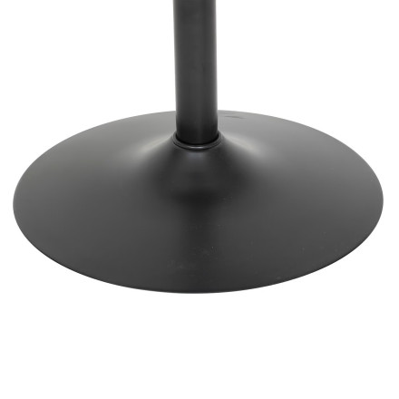 Tabouret de bar ajustable Delek tissu gris Atmosphera - Le Dépôt Bailleul