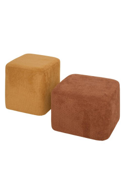 Pouf 2 en 1 Doki ambre et...