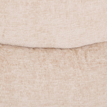 Fauteuil bas pivotant Stelan beige Atmosphera - Le Dépôt Bailleul