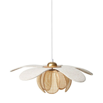 Suspension lin bambou Madagascar Ostaria - Le Dépôt Bailleul