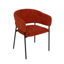Fauteuil repas velours...