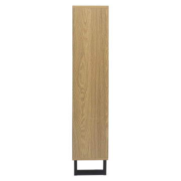 Meuble à chaussures 3 abattants Calypso pieds métal - Le Dépôt Bailleul