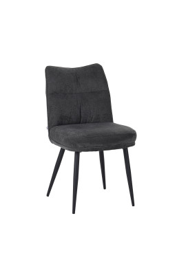 Chaise Louise tissu gris...