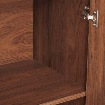 Buffet 2 portes effet noyer Wany Atmosphera - Le Dépôt Bailleul