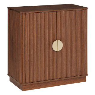 Buffet 2 portes effet noyer...