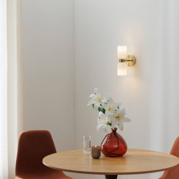 Applique murale double Rio blanc Atmosphera - Le Dépôt Bailleul